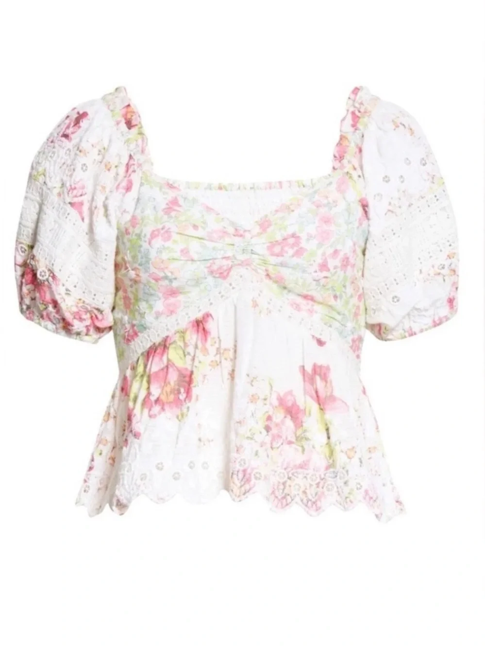 LoveShackFancy Prezia Top